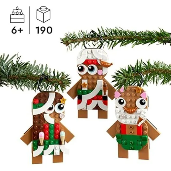 LEGO® 40642 Les Décorations Pain d’Épices Accessoires de Décoration Intérieure-1