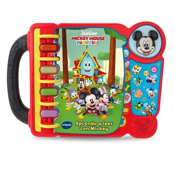 Livre electronique enfant - livre interactif enfant Vtech - 80-554022 - Disney Mouse J'apprends a Lire avec Mickey, , unico-0