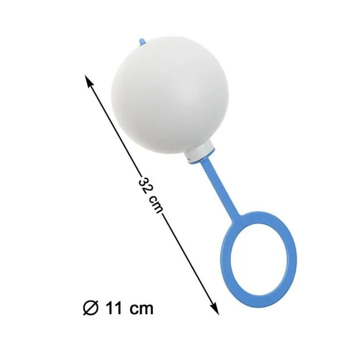 Hochet de Bébé Géant - Bleu - Adulte-1