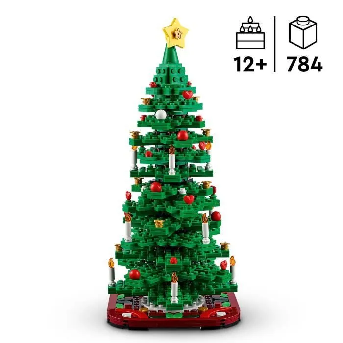 LEGO® Iconic 40573 Le Sapin de Noël - Set de Construction pour Enfants - Décoration de Noël-1