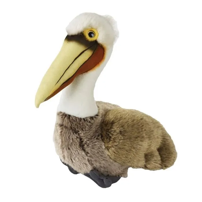 Peluches - Venturelli - 770804 - Pélican - 30 cm - Officiel National Géographique-0