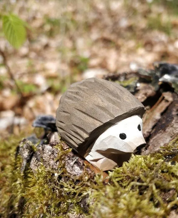 Wudimals - Figurine hérisson - K-PLAY-1