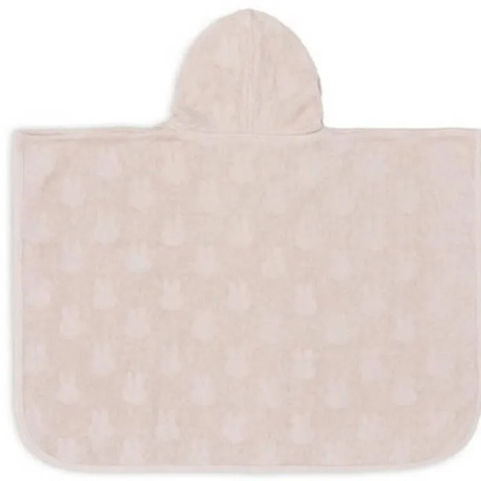 Poncho de bain coton éponge 1 à 4 ans Miffy Jacquard Nougat - Mixte - 65 x 62 cm-1