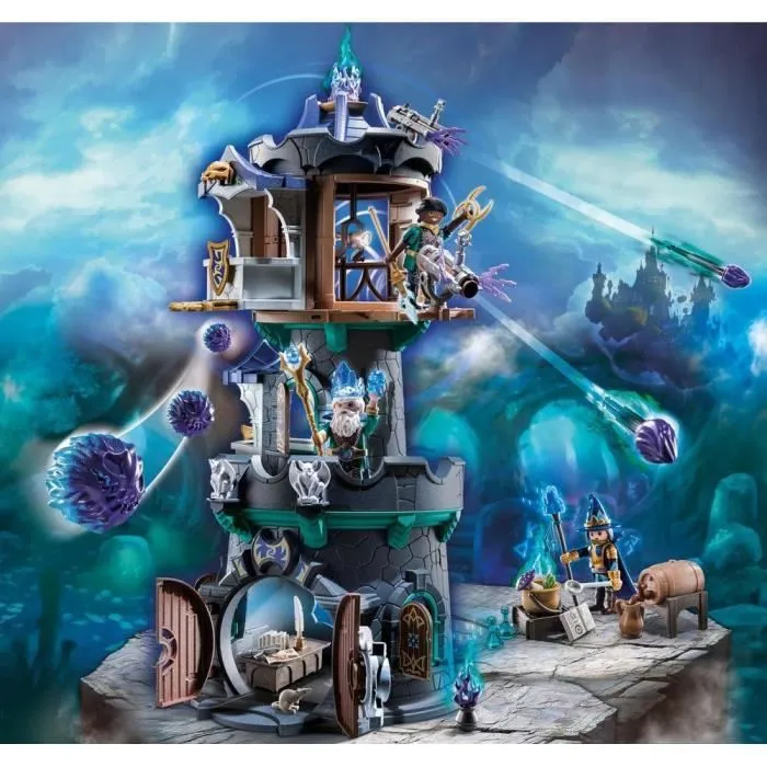PLAYMOBIL - 70745 - Novelmore - Violet Vale - Tour des magiciens-1