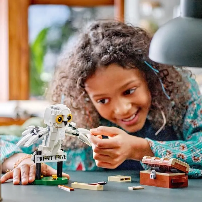 LEGO Harry Potter 76425 Hedwige au 4 Privet Drive, Jouet de Construction pour Enfants-4