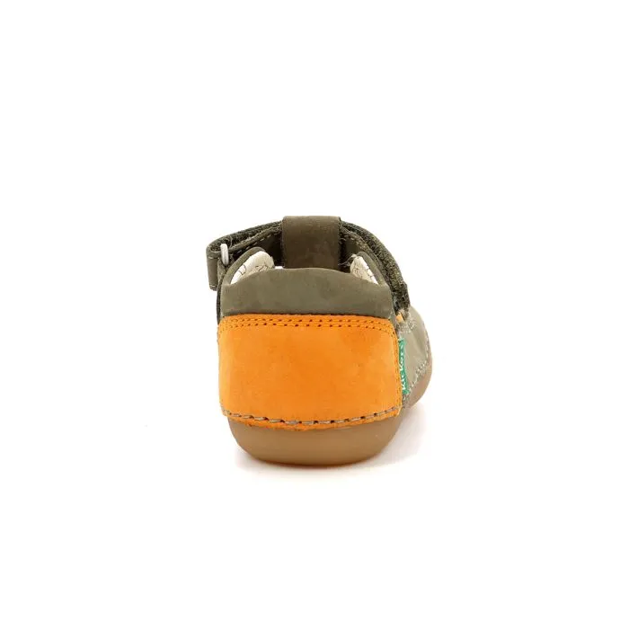 KICKERS Salomés Sushy Kaki orange-2