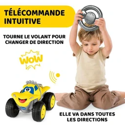 CHICCO Voiture Radiocommandée Billy Big Wheels Jaune-2