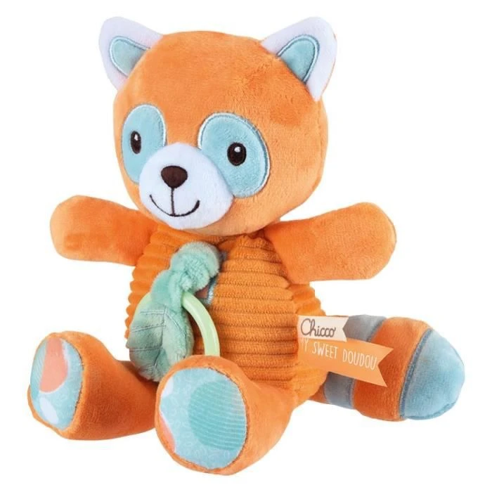 Boîte à musique - Chicco - Panda Roux - Orange - Pour bébé - 16 cm-0