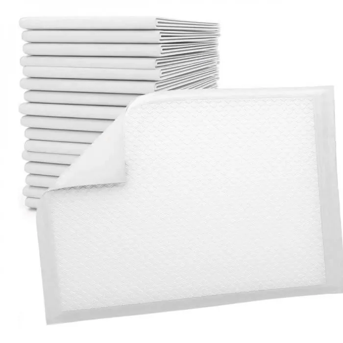 Lot de 200 alèses jetables, imperméables - 60 x 90 cm - Blanc - Vivezen-0