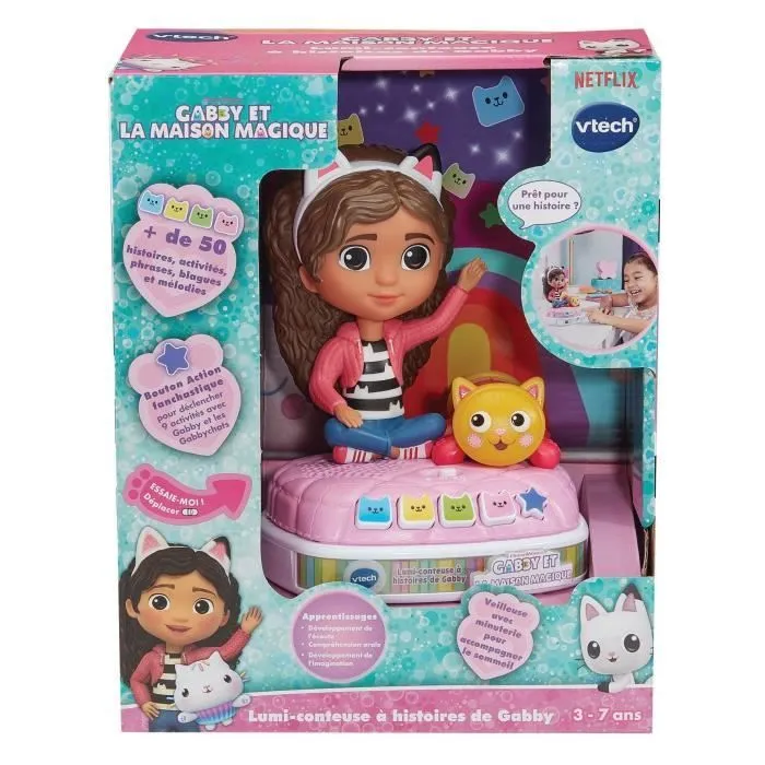 VTECH GABBY ET LA MAISON MAGIQUE - LUMI-CONTEUSE A HISTOIRES DE GABBY-5