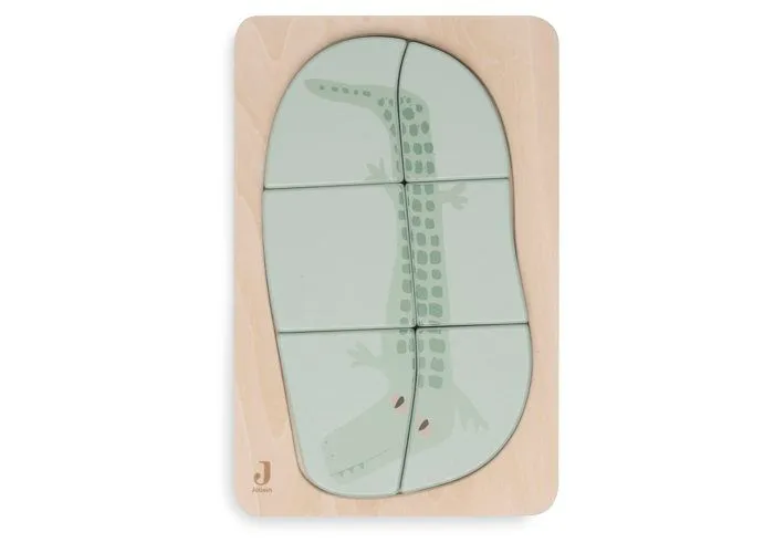 Puzzle en Bois - Jungle Jambo - Croco-2