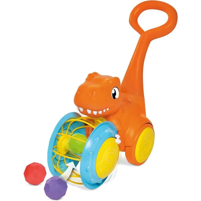 Toomies Tomy T.Rex Pousse & Collecte, Enfants, Jurassic World, Trotteur Éducatif, Jouet Dinosaure Coloré pour Bébés Garçons Et Fille-2
