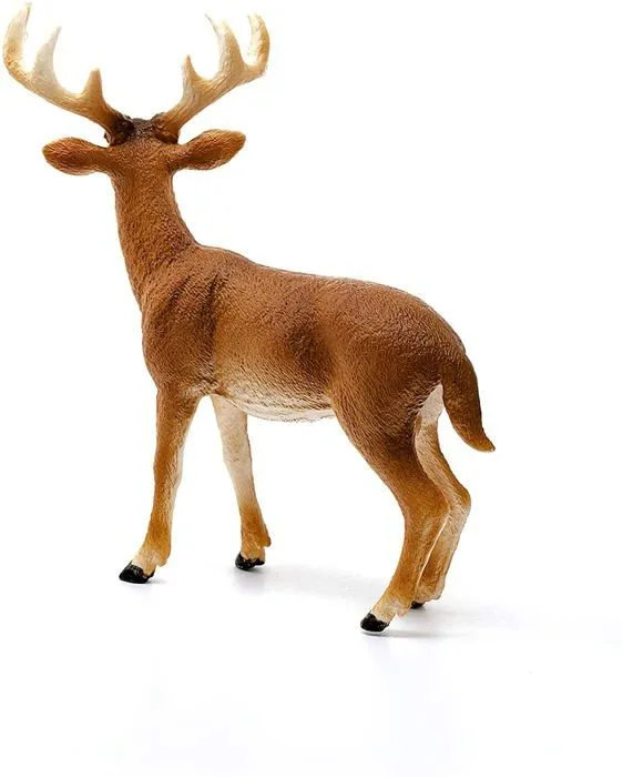 Figurine Cerf de Virginie - SCHLEICH Wild Life 14818 - Bois de 60mm - Pour Enfant Garçon et Fille-3