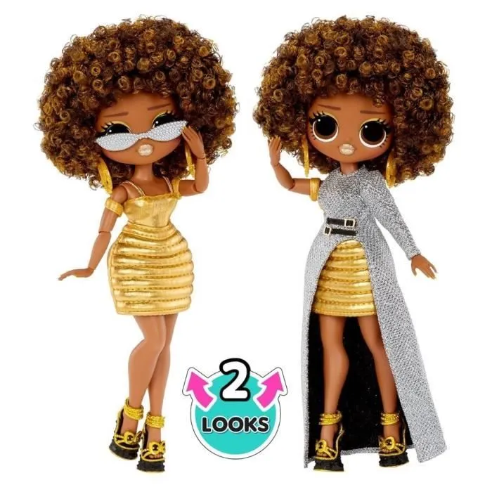 LOL Surprise OMG - Poupée Mannequin 24 cm - Royal Bee - 2 tenues avec peigne et accesoires - Dés 4 ans-2