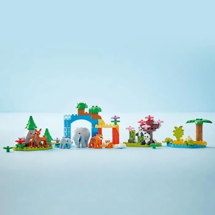 LEGO DUPLO Ma ville 10446 Familles d’animaux sauvages 3-en-1 - Jeux d’éveil avec animaux-3