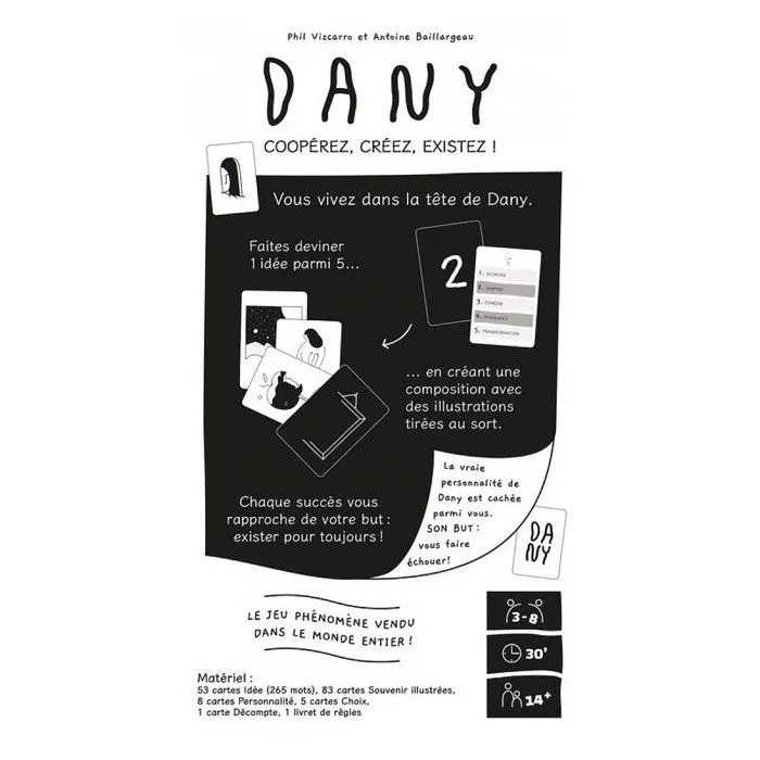 Jeux de société - BLACKROCK - Dany - Jeu d'ambiance - Enfant - Mixte-2