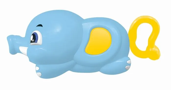 Jouet de bain - Elephant Arroseur de Bain - Orange - A partir de 18 mois - Trompe arroseuse-4