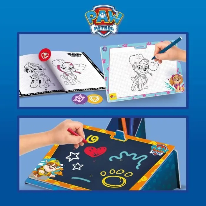 Sac à dos école de dessin et coloriage - Paw Patrol - LISCIANI-5