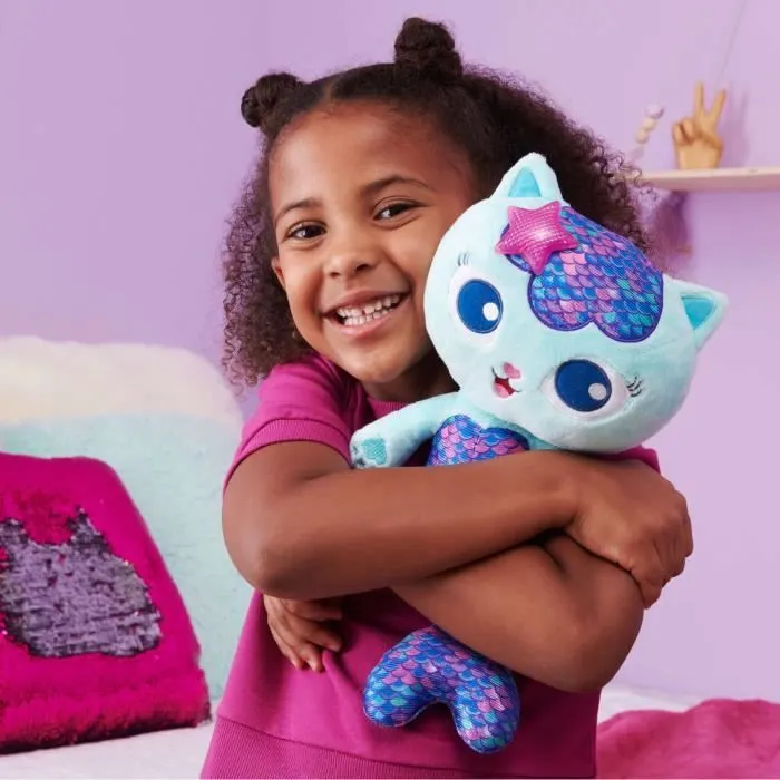 Gabi Mermaid Cat House peluche mascotte interactive chat sirène chat 35 cm Light and Sound-2