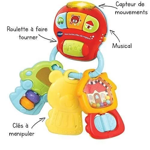 VTECH BABY - Mon Hochet P'tites Clés Magiques-3