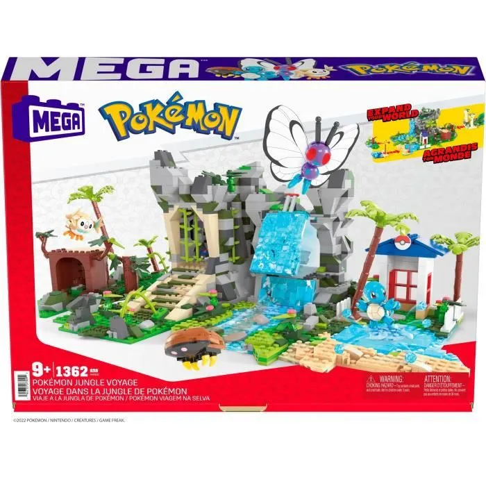 Mega Construx - Pokémon - Expédition dans la Jungle - jouet de construction - 7 ans et +-6