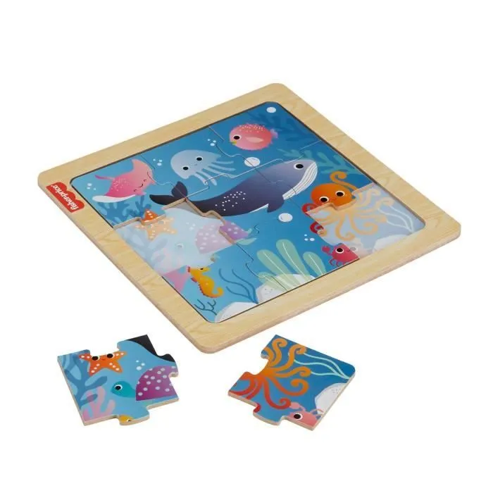 FISHER-PRICE Collection de puzzles en bois, les modèles peuvent varier - Fisher-Price - HXV15-2