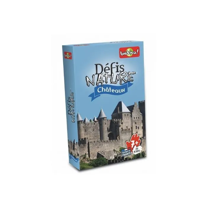 Jeu de questions-réponses - BIOVIVA - Défis Nature - Châteaux - Garçon et Fille - À partir de 7 ans-0
