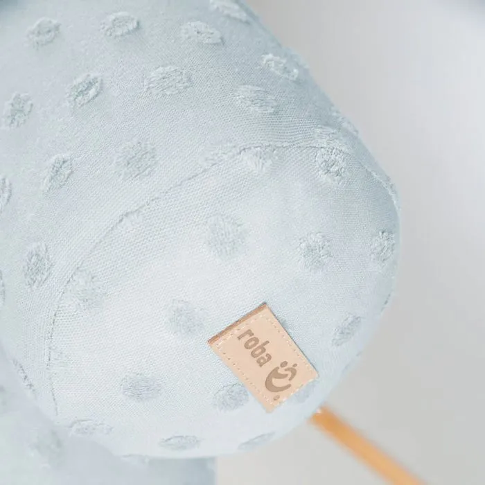ROBA Traversin - Tour de Lit Bébé "Lil Planet" 170x12 - Certifié GOTS - Bleu clair-5