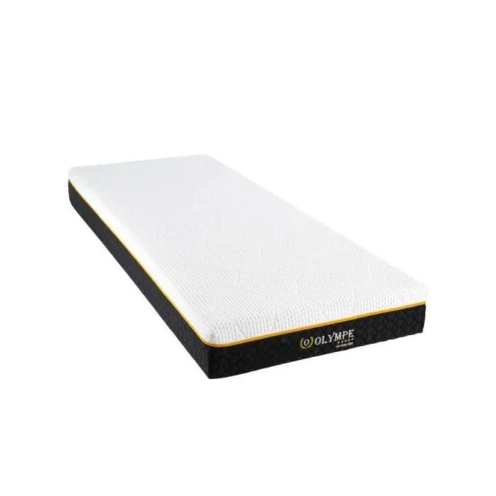 Matelas OLYMPE 90x190 cm - Mousse à mémoire de forme - Soutien Ferme - OLYMPE-1