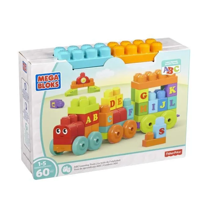 MEGABLOKS - Le Train De l'Alphabet-3