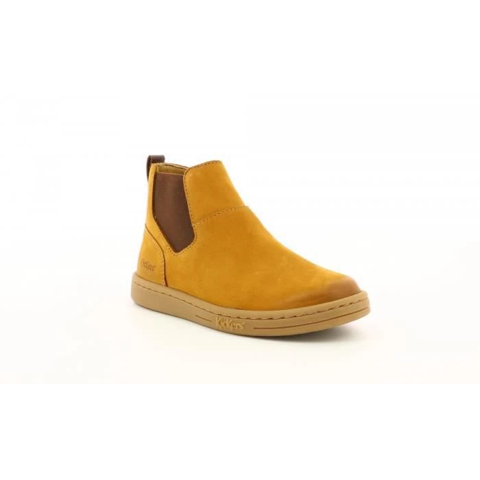 KICKERS Boots Tackbo Camel Mixte-1