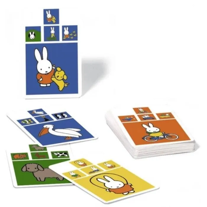 Dick Bruna jeu de quatuor Miffy découvre le monde-1