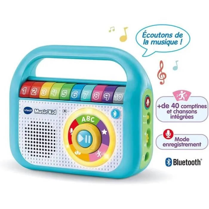 Baladeur Musical - VTECH BABY - Music'kid - 40 chansons - Mixte-3