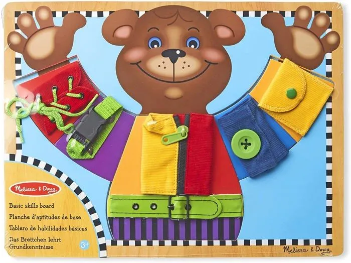 Planche d’Aptitudes De Base - MELISSA & DOUG - Mixte - 3 ans - Jeu éducatif-1