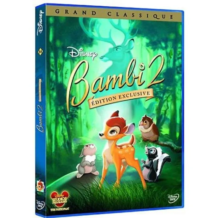 DISNEY CLASSIQUES - DVD Bambi 2-0