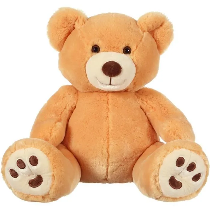 Ours Patachon miel - 80 cm-0