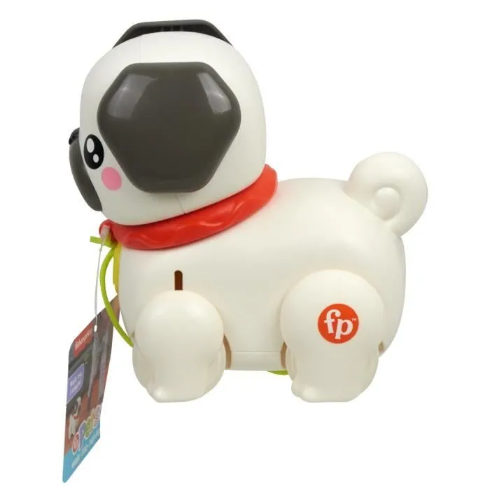 Fisher-Price-Mon Carlin à Promener-Jouet à tirer pour bébé HTW94-6