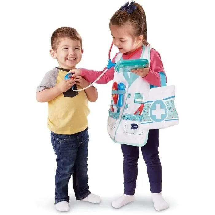 VTECH - 1,2,3 Imite-Moi - Kit Apprenti Docteur Électronique - Jouet d'Imitation Enfant-5