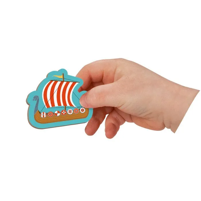 Magnéti'Book Histoire - Jeu Educatif Magnétique 60 Aimants + 12 Modèles - Jouet Enfant en Carton FSC - Dès 3 Ans-3