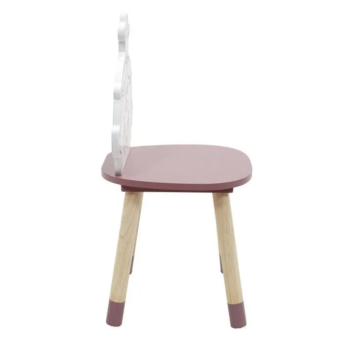 Chaise Enfant "Madame Princesse" 57cm Rose-2