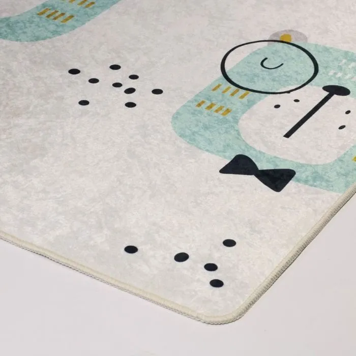 Tapis Enfant Hibou, Dimension: 120x160-1