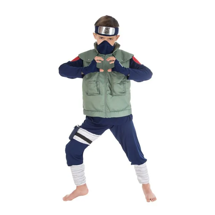 DEGUISEMENT NARUTO KAKASHI GARCON - SUPER H PERSO CELEBR-0