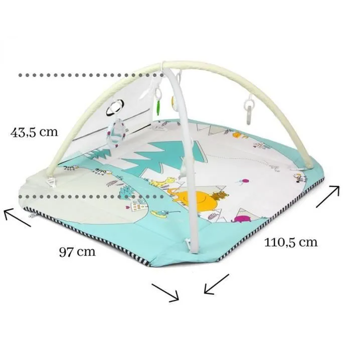 Tapis d'éveil 5 en 1 Milly Mally Lolly Eléphant - Vert - Mixte - 20x52x96cm-2