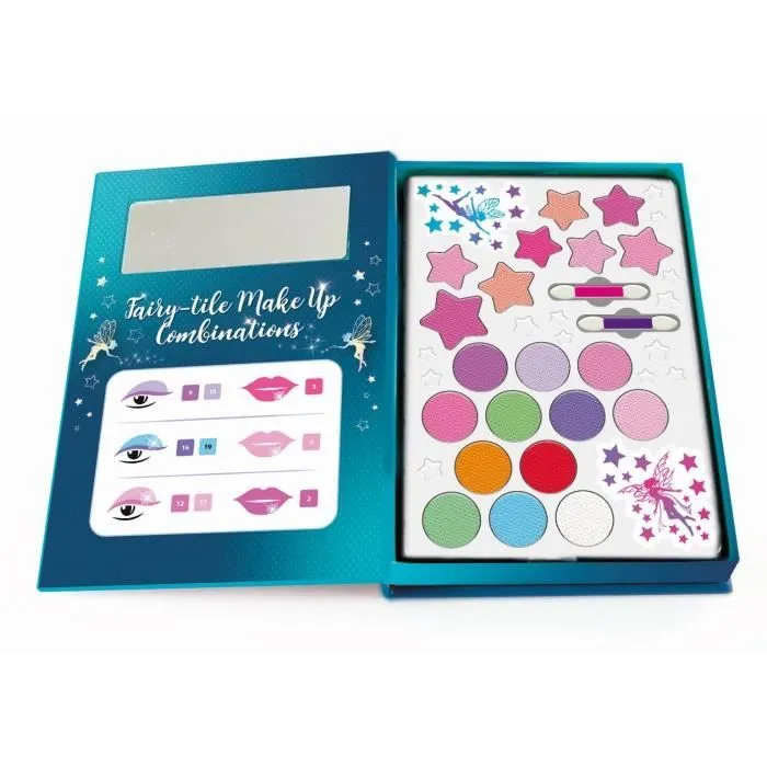 Clementoni - Palette de maquillage Fairy Style - Crazy Chic - Coffret fille avec miroir intégré-2