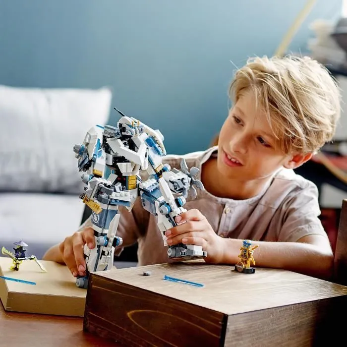 LEGO® NINJAGO 71738 Le Robot de Combat Titan de Zane, Jouet de Construction Ninja, Figurines-3