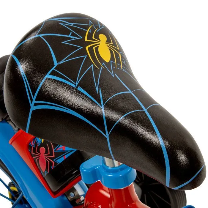 Huffy Marvel SpiderMan Vélo Garçon 14" 4-6 ans Rouge avec Stabilisateurs-5