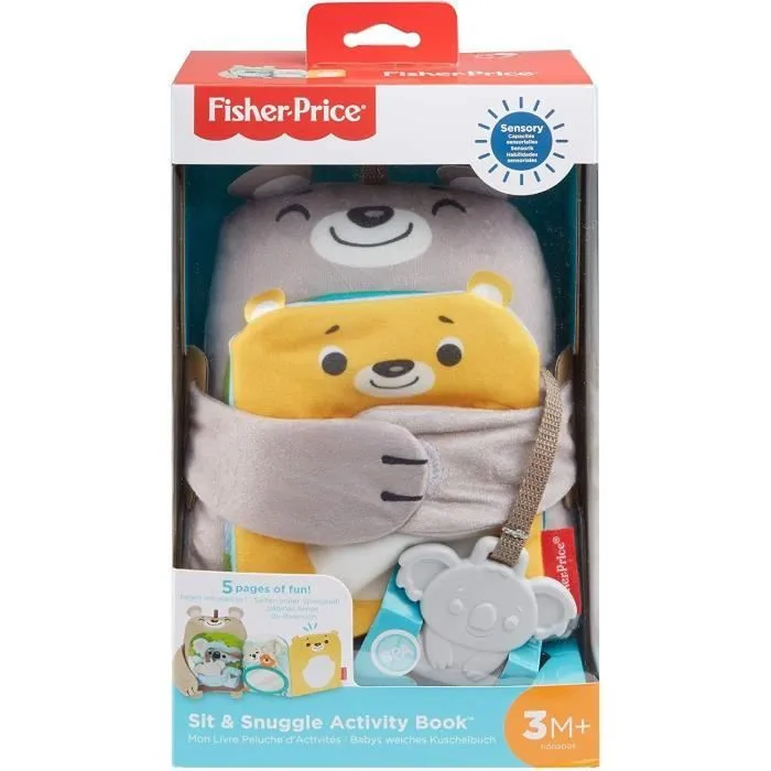 FISHER-PRICE Mon Livre Peluche d'Activités - 3 mois et +-5