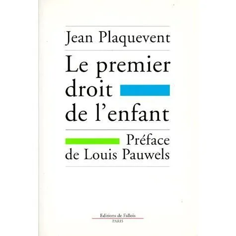 Le premier droit de l'enfant-0