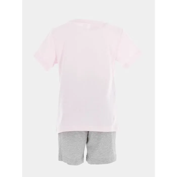 Ensemble survêtement Adidas - Garçon - Rose - Manches courtes - Multisport-1