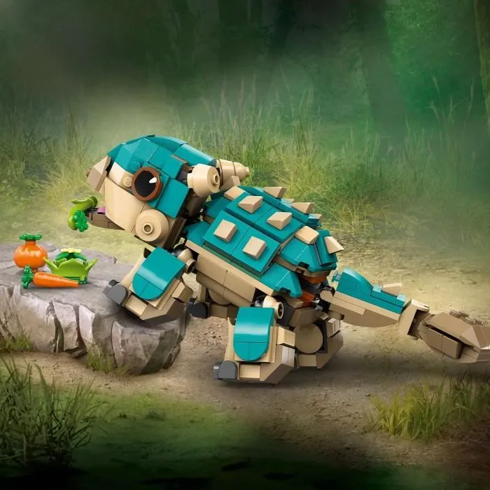 LEGO® Jurassic World 76962 Bébé Bumpy, l’ankylosaure - Pour les fans de La Colo du Crétacé-3